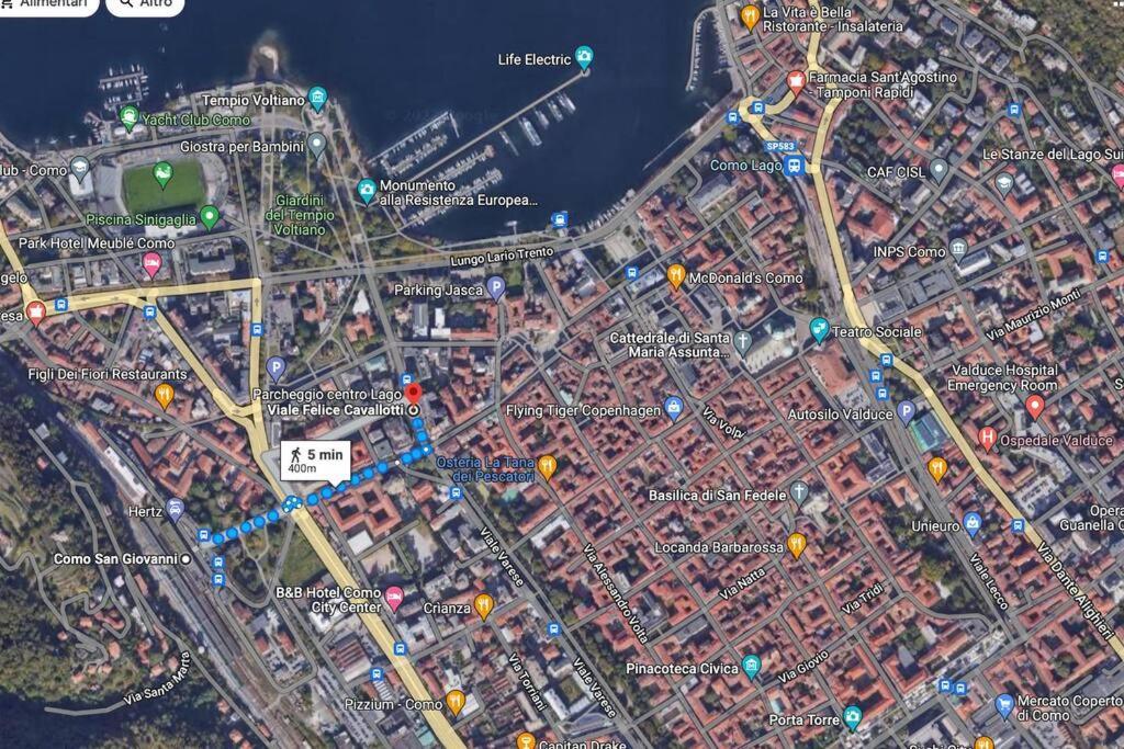La Casa Di Alessia Nel Centro Di Como - Alessiatravelling Ngoại thất bức ảnh